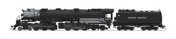 Broadway Limited UP Class Post-1947 CSA-2 Early 4-6-6-4 Challenger - Sound & DCC - Paragon4 -- Union Pacific #3826 (black, graphite, As-Delivered Front Engine) - BLI4801
