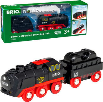 Brio Battery Operated Steam Train - BRIO33884