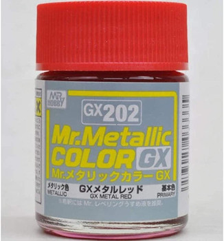 Mr Hobby Paint METALLIC RED 18ML - GUZGX202