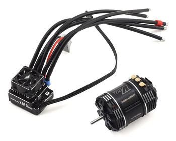 Hobbywing XeRun XR10 Pro G2 ESC w/ V10 G3 5.5T Sensored Brushless Motor - Combo - HWI38020281