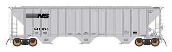 Intermountain Railway 4790 PS2-CD Covered Hopper Late Version - Ready to Run -- Norfolk Southern (gray, black) - IMR472247