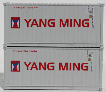 Jacksonville Terminal N YANG MING 20' CONTAINER 2/PK - JTC205339