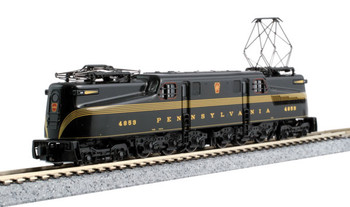 Kato N GGI PRR GREEN 5-STRIPE #4859 W/DCC - KAT1372005DCC