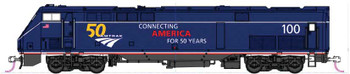 Kato N P42 Amtrak "Midnight Blue" #100 50th Anniversary - KAT1766035