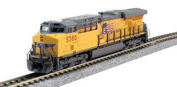 Kato N GE ES44AC UP #5488 W/DCC - KAT1768943DCC