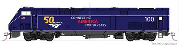 Kato HO P42 Amtrak Midnight Blue #100 50th Anniversary - KAT376113