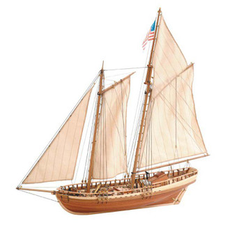 Latina 1/41 Virginia American Schooner Model Ship Kit - LAT22135