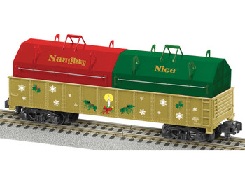 Lionel S AF Gondola w/Cover, Naughty o - LNL648572