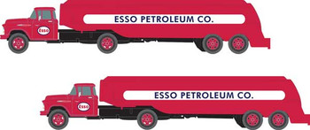 Classic Metal Works N 1954 Ford w/Tanker Trailer ESSO Petroleum - MWI51195