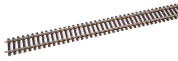 Peco HO Code 100 Simulated Wooden Tie Flex Track - Streamline -- 36" Section - PPCSL100