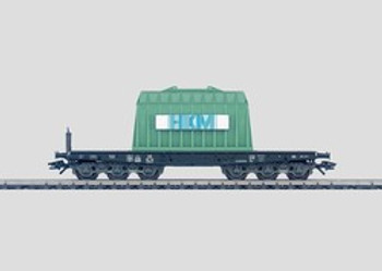 Marklin 0 HEAVY DUTY FLAT CAR W/HOOD 03 - 441-48668