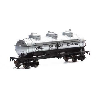 Roundhouse HO 3-Dome Tank, SCMX #652 - RND1715