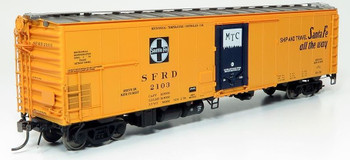 Rapido Trains HO SF RR-56 Mechanical Reefer: El Capitan Slogan - RPI156005A