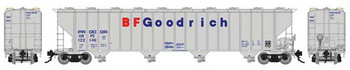 Rapido Trains HO Procor 5820 Covered Hopper UNPX BF Goodrich - RPI157004A