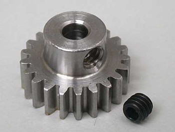 Robinson Racing Products 22 Tooth .6 MOD Metric Steel Alloy Pinion Gear, 1/8" Bore - RRP1122