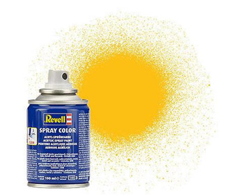 Revell of Germany 100ml Acrylic Yellow Mat Spray - RVL34115