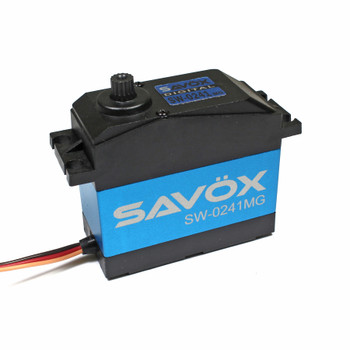 Savox Waterproof 1/5th Scale Digital Servo 0.17sec / 555oz @ 7.4V - SAVSW0241MG