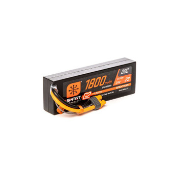 Spektrum 1800mAh 2S 7.4V Smart G2 LiPo 20C Hard Case; IC3 - SPMX18002S20