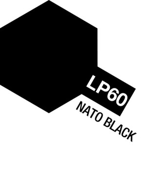 Tamiya Lacquer Paint LP-60 NATO Black 10 ML - TAM82160