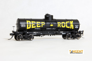 Tangent Scale Models DRX "Deep Rock Cushing OK" 1940+ GATC 1917-design 8000 Gallon Tank Car #6530 - TAN19011-10