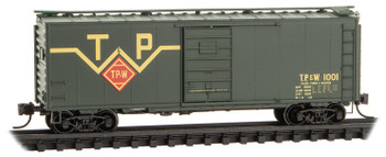 Micro-Trains N 40' STD BOX CAR - TP&W #1001 - 489-2000277