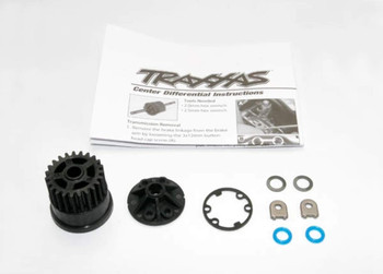 Traxxas Gear, center differential (Slayer)/ Cover (1) / X-ring seals (2)/ gasket (1)/ 6x10x0.5 TW (2) (Replacement gear for 5914) - TRA5914X