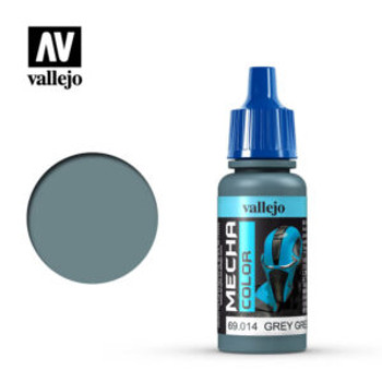 Vallejo 17ml Bottle Grey Green Mecha Color - VJ69014