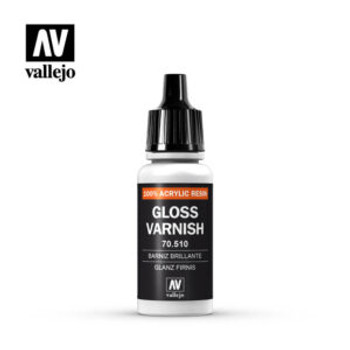 Vallejo 193:MC 510-17ML. GLOSS VARNISH - VJ70510