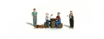 Woodland Scenics Scenic Accents(R) Figures -- Checker Players - WOOA2132