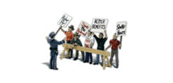 Woodland Scenics Scenic Accents(R) Figures -- Picket Line - WOOA2197