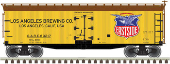 Atlas ATL50005620 40' Wood Reefer - Ready to Run -- Eastside 60219 (yellow, brown, red, blue, white) - ATL50005620