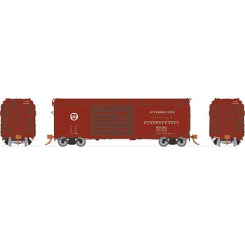 Rapido Trains RPI123007 HO X31A Boxcar Double Door, PRR Circle (6) - RPI123007