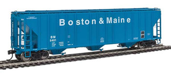 WalthersProto 55' Evans 4780 Covered Hopper - Ready To Run -- Boston & Maine #5401 - 920-106154