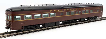 WalthersProto 85' Pullman-Standard Bedroom-Buffet-Lounge-Observation - LED Lignhting -- Pennsylvania Railroad View Series w/Large Tail Sign - 920-15761