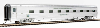 WalthersProto 85' Pullman-Standard Regal Series 4-4-2 Sleeper - Ready to Run -- Lighted - BNSF #65 Raton Pass, Business Train (Real Metal Finish) - 920-16255