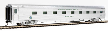 WalthersProto 85' Pullman-Standard Regal Series 4-4-2 Sleeper - Ready to Run - Lighted -- BNSF #64 "Marias Pass" (Business Train, Real Metal Finish) - 920-16254