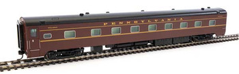 WalthersProto 85' Pullman-Standard 12-4 Sleeper Plan 4130 - LED Lights No Skirts -- Pennsylvania Railroad Class PS124 Standard w/Decals - 920-16720