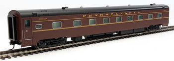 WalthersProto 85' Pullman-Standard 12-4 Sleeper Plan 4130 -- Pennsylvania Railroad (PS124 Creek Series, Decals; Tuscan, black; Dulux) - 920-9705