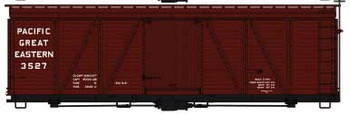 Accurail HO 36' Fowler Wood Boxcar, PGE - ACU11601