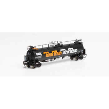 Athearn N TankTrain Intermediate,GATX/Orange Letter #48673 - ATH15052