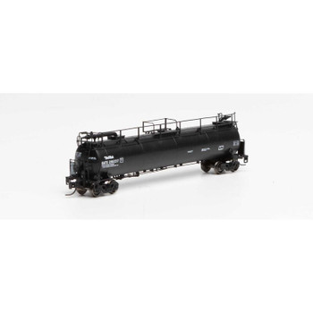 Athearn N TankTrain Intermediate, GATX/Black Letter #28237 - ATH15072