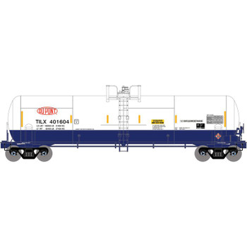 Athearn HO RTR RTC 20,900-Gal Acid Tank,TILX/Dupont#401604 - ATH15928