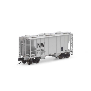 Athearn N PS-2 2600 Covered Hopper, N&W #170732 - ATH17054