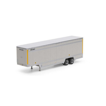 Athearn HO RTR 40' DropSill Parcel Trailer,UPS/Yellow80672 - ATH29461