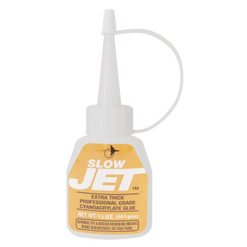 Jet Glue Slow Jet CA Glue, 1/2oz - JET772