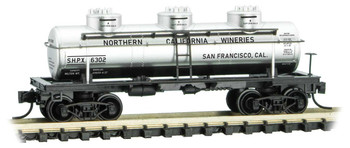 Micro-Trains N 3-DOME TANK - NORTHERN CALIFORNIA WINERIES #6302 - 489-6600150