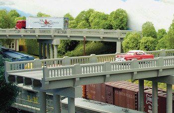 Rix Products 1930s Highway Overpass -- 50' Deck Only - 628-151