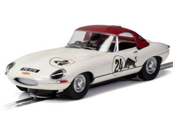 Scalextric C4232 Jaguar E-Type No. 24, Goodwood Revival - C4232