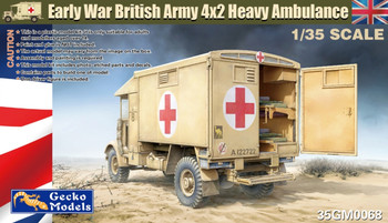 Gekko 1/35 EARLY WAR BRITISH ARMY 4X2 HEAVY AMBULANCE - GKO350068