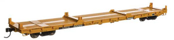 WalthersMainline 60' Pullman-Standard Flatcar - Ready to Run -- TTX - VTTX #92289 (yellow, black and white TTX logo) - 910-5420